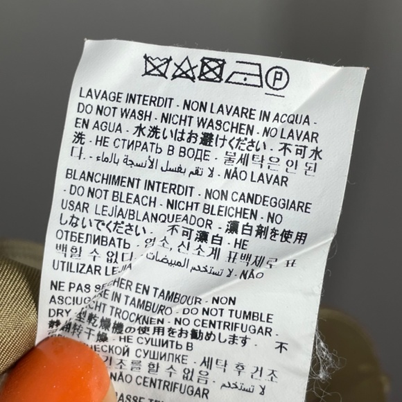 Saint Laurent Pants Womens Small 4 brown straight leg designer trouser classic - Picture 8 of 12